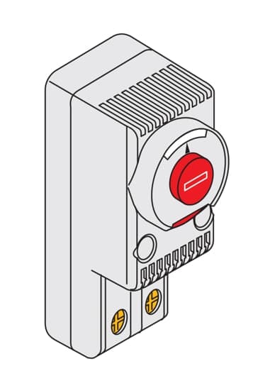 ABB SPA - ABBEN0102K TERMOST.-10+80?CALIM.110/250VA.C.NC