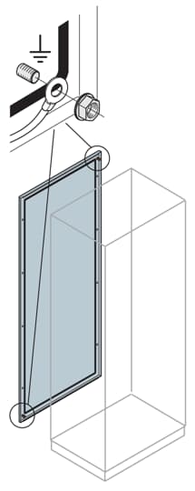 ABB SPA - ABBEP2080K PANNELLO POSTERIORE 2000X800MM (HXL)