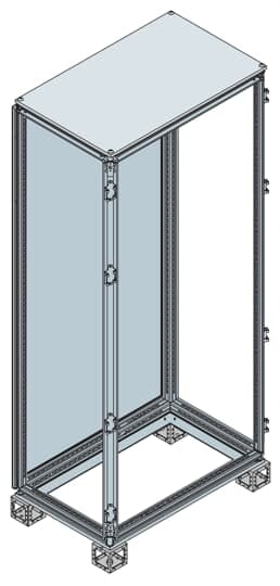 ABB SPA - ABBES1864SPK ARMADIO SENZA P. 1800X600X400MM(HXLXP)
