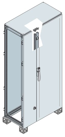 ABB SPA - ABBES1884FV2K ARM.POR.CIECA VC 200 1800X800X400(HXLXP)