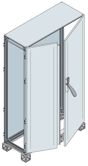 ABB SPA - ABBES2014BK ARM.DOP.P.CIECA+BT.2000X1000X400(HXLXP)