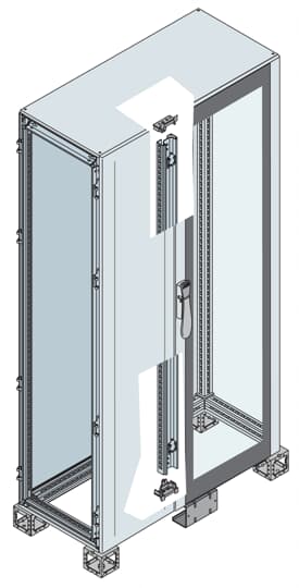 ABB SPA - ABBES2024VC4K ARM.P.VETRO VC 400 2000X1200X400(HXLXP)
