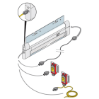 ABB SPA - ABBEV1001 LAMPADA A LED 3,6W 24V AC/DC L 342 MM