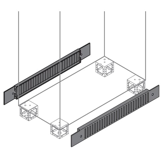 ABB SPA - ABBZN0006 N.2 FLANGE ZOC. AREATE 100X600MM (HXL)