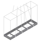 ABB SPA - ABBZU1101 ZOCCOLO H=100MM XBATT.IS2 UM=METRO MONT.