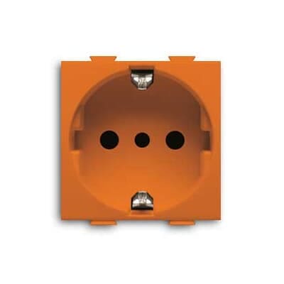 ABB SPA - ABB2CSK1116CH PRESA UNEL 2P+T, 16A, P30, ARANCIONE