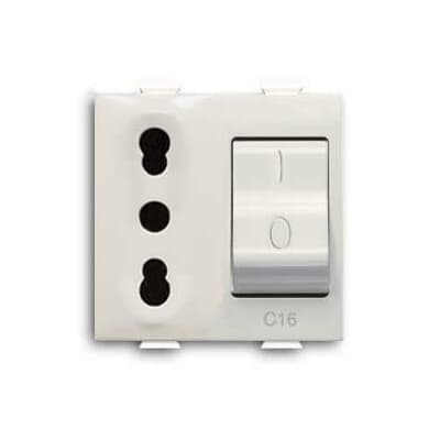 ABB SPA - ABB2CSK1324CH PRESA BIVAL. INTERBL.+AUT. MAGNET.