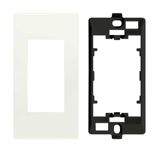 ABB SPA - ABB2CSK3102CH PLACCA 1M BIANCO E SUPPORTO 1M