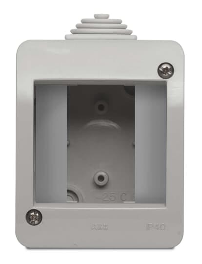 ABB SPA - ABB2CSK2140CH CONTENITORE IP40, 1 POSTO (2 MODULI)