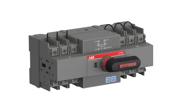 ABB SPA - ABBOTM125F3C20D400C OTM125F3C20D400C COMM. AUTOMATICO 125A 3