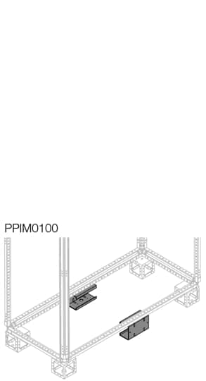 ABB SPA - ABBPPIM0100 N.2 ZOC. INTERMEDI LAM. ZINCATA H=100MM