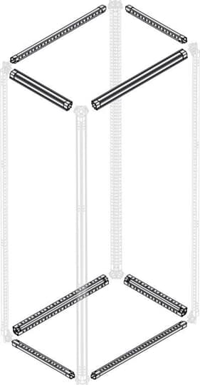 ABB SPA - ABBPCFM1250 N.4 TRAVERSE LAMIERA ZINCATA L/P=1250MM