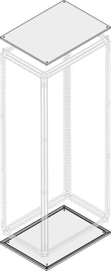 ABB SPA - ABBPTBB1056 TETTO/FONDO CIECO IP65 L=1000MM P=500MM