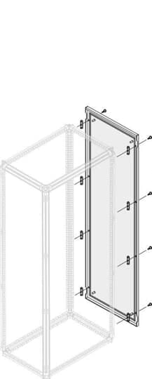 ABB SPA - ABBPPEB1836 PANNELLO ESTERNO IP65 H=1800MM L/P=300MM