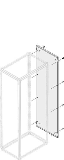 ABB SPA - ABBPPEB2050 PAN. ESTERNO IP30/40 H=2000MM P=500MM