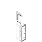 ABB SPA - ABBPDLG2042 PORTA VETRO IP65 H=2000L=600(400+200VC I