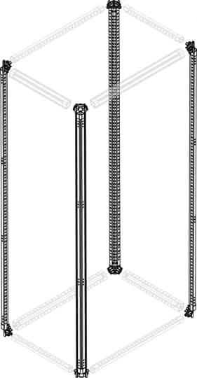 ABB SPA - ABBPUPM1802 N?2 MONT.INOX+N.2 MONT.LAM.ZINC.H=1800