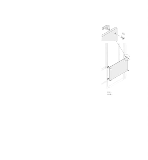 ABB SPA - ABBPPFB3580 PANNELLO CIECO PIANO H=350MM L=800MM