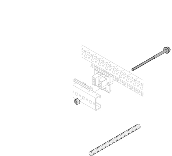 ABB SPA - ABBPTRS1201 N.10 TIRANTI ACCIAIO INOX L=120MM