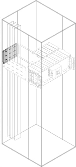 ABB SPA - ABBPRVS5081 SEGR.VERT.POST. H=500 L=400 (L STR=800 M