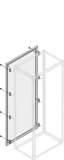 ABB SPA - ABBPPEB2066 PANNELLO ESTERNO IP65 H=2000MM L=600MM