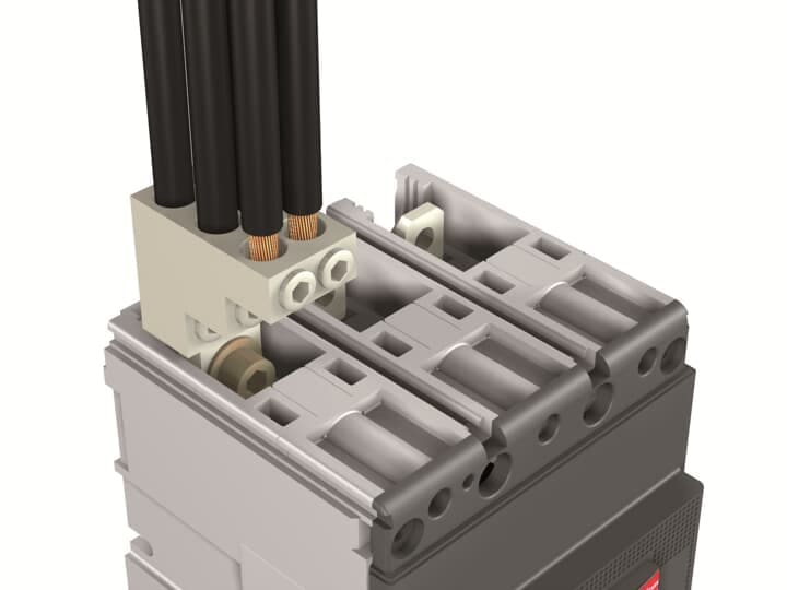 ABB SPA - ABB1SDA075905R1 KIT MC CU 6X12-2 AWG XT3 3PCS UL/CSA