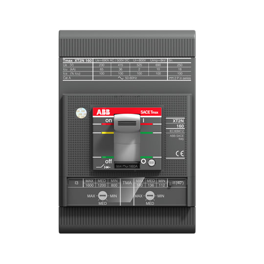 ABB SPA - ABBXT2H4MF3 XT2H 160 MF 4 IM=56 3P F F