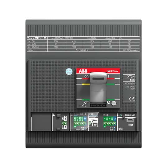 ABB SPA - ABBXT2N100LS-I4 XT2N 160 EKIP DIP LS/I IN=100A 4P F F
