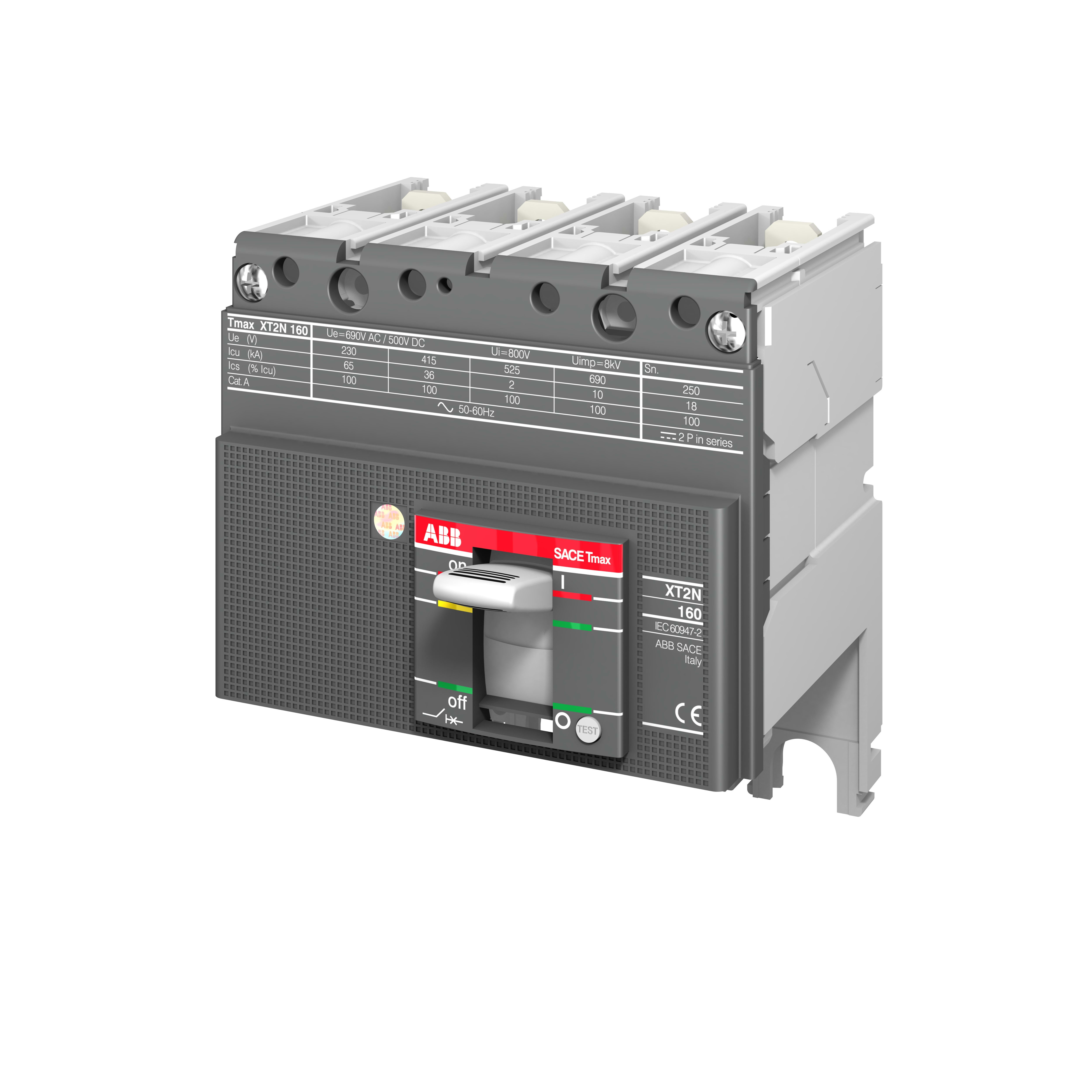 ABB SPA - ABB1SDA068172R1 XT2V 160 PARTE INTERRUTTIVA 4P F F