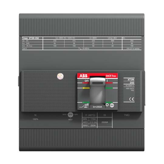 ABB SPA - ABB1SDA075127R1 XT3N 225 TMF 200-2000 4P F F UL/CSA
