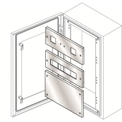 ABB SPA - ABBPC2806X PANNELLO CIECO 370X800 HXL-INOX