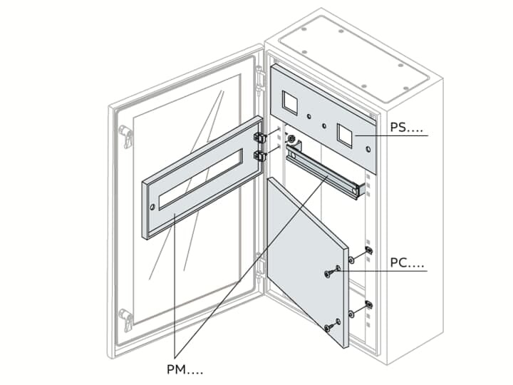 ABB SPA - ABBPC2806K PANN. MOD. CIECO 370X800MM (HXL)