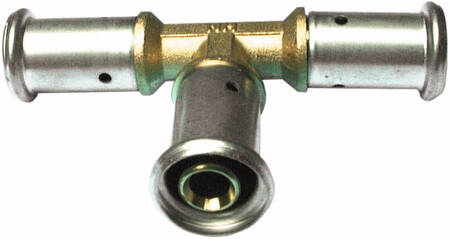 HENCO - CAPPELLOTTO - CPL9P262626 TEE IN OTTONE 26X26X26