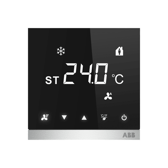 ABB SPA - ABB2TAZ741010R2001 CAR/U4.2.1.1-71 TERM.CALDION,NERO,0-10V