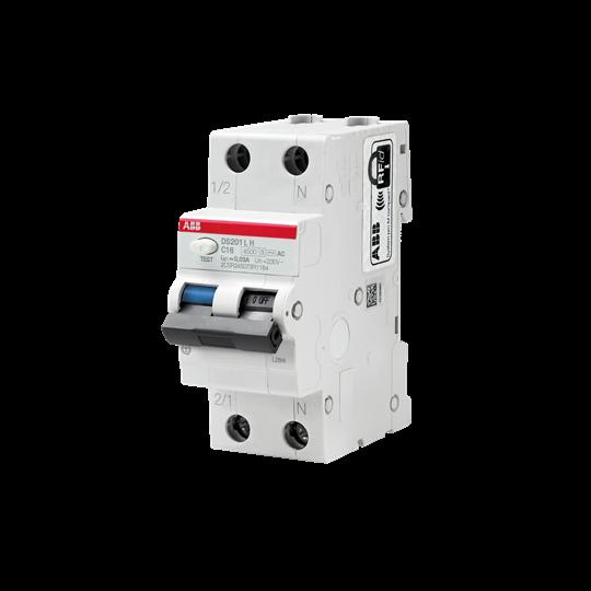 ABB SPA - ABBDS201LHC16F30 DS201 L H INT.DIFF.MAGN.4,5KA 1P+N C16 F