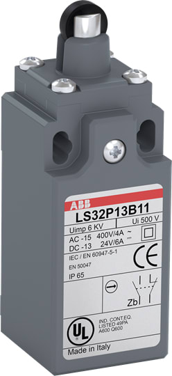 ABB SPA - ABBEO 687 7 LS31P13B11 FINECORSA IN PLASTICA 30MM