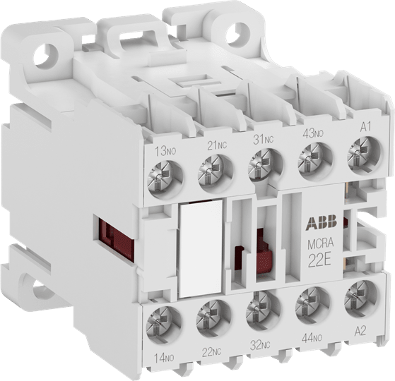 ABB SPA - ABB1SAH100013R9900 MCRA031ATJ MINICONT. AUS. AC 3NA+1NC VIT