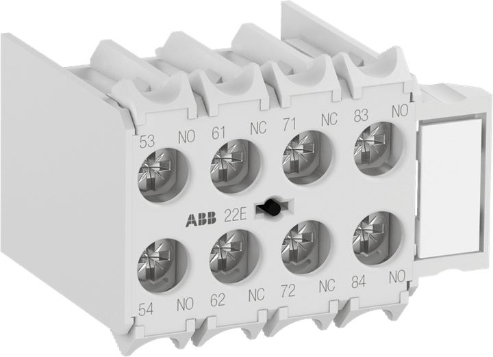 ABB SPA - ABB1SAL103560R9906 MACL101AR BL.CONT AUS FR. 2NA+2NC CAPIC.