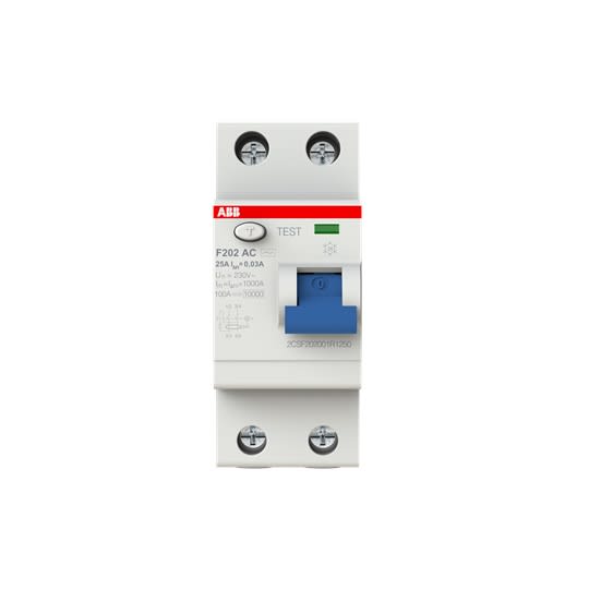 ABB SPA - ABBF427800 F202 AC 25A 30MA INTERR.DIFFERENZ. PURO