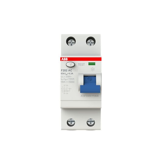 ABB SPA - ABBF427808 F202 AC 63A 300MA INTERR.DIFFERENZ. PURO