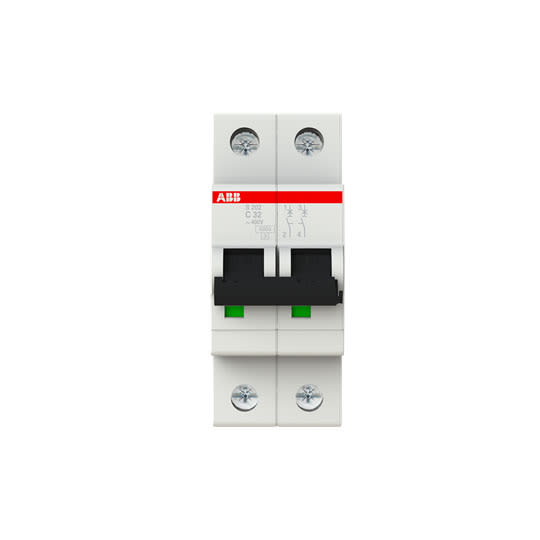 ABB SPA - ABBS466202 S202 C32 INTERRUTTORE AUTOMATICO 6KA 2P