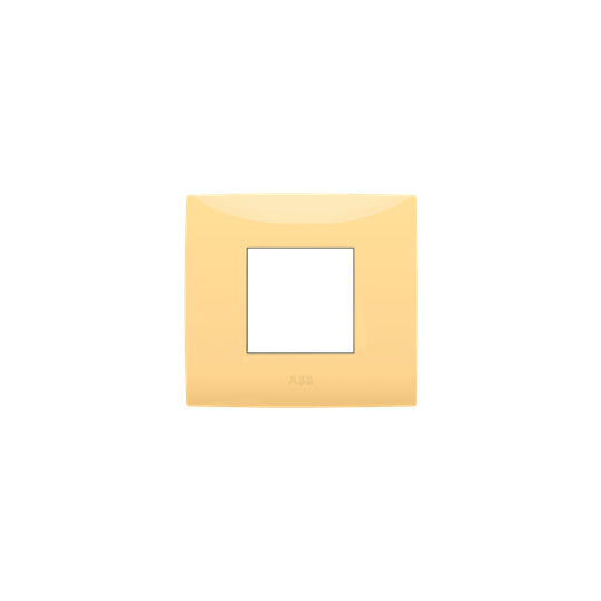 ABB SPA - ABB2CSK0211CH PLACCA 2 MODULI, GIALLO PASTELLO
