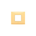 ABB SPA - ABB2CSK0211CH PLACCA 2 MODULI, GIALLO PASTELLO