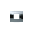 ABB SPA - ABB2CSK0215CH PLACCA 2 MOD. CROMO LUCIDO