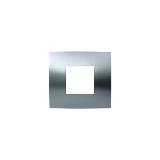 ABB SPA - ABB2CSK0216CH PLACCA 2 MOD. CROMO SATINATO