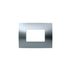 ABB SPA - ABB2CSK0316CH PLACCA 3 MOD. CROMO SATINATO