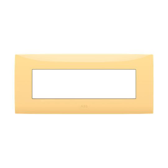 ABB SPA - ABB2CSK0711CH PLACCA 7 MODULI, GIALLO PASTELLO