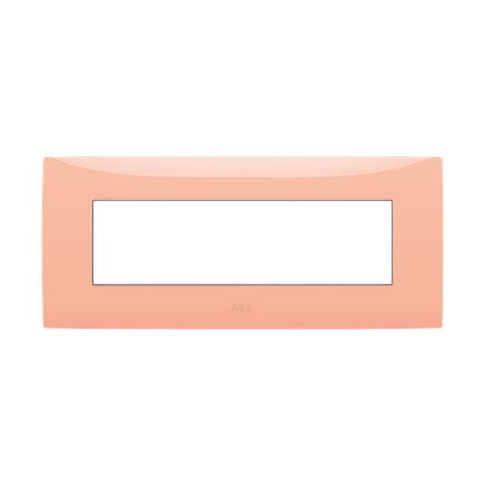 ABB SPA - ABB2CSK0712CH PLACCA 7 MODULI, ARANCIONE PASTELLO