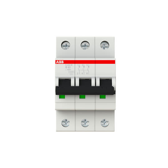 ABB SPA - ABBS543880 S203M B63 INTERRUTTORE AUTOMATICO 10KA 3