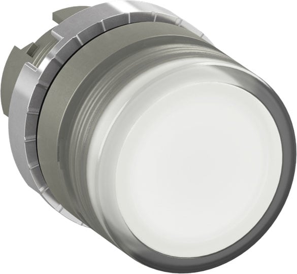ABB SPA - ABBP9MPLBGD PULS. LUMINOSO, SATIN, FILO, BIANCO